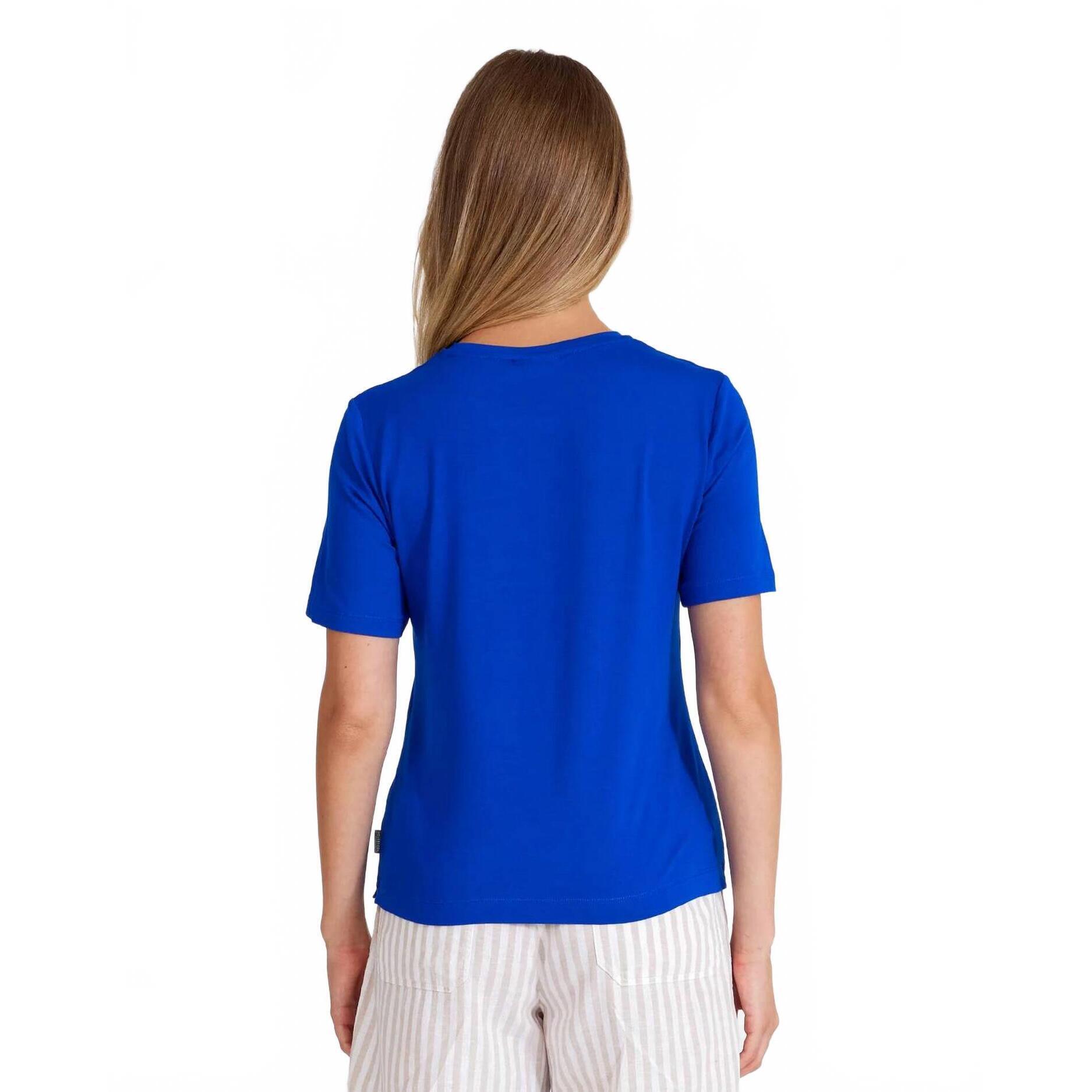 New Holebrook Usa Jennie T-Shirt In Surf Blue — image 2 of 3